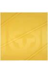 Sarı İpek Jakarlı Kare Desenli Eşarp 