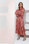 Taba Leopar Desen Elbise - 2