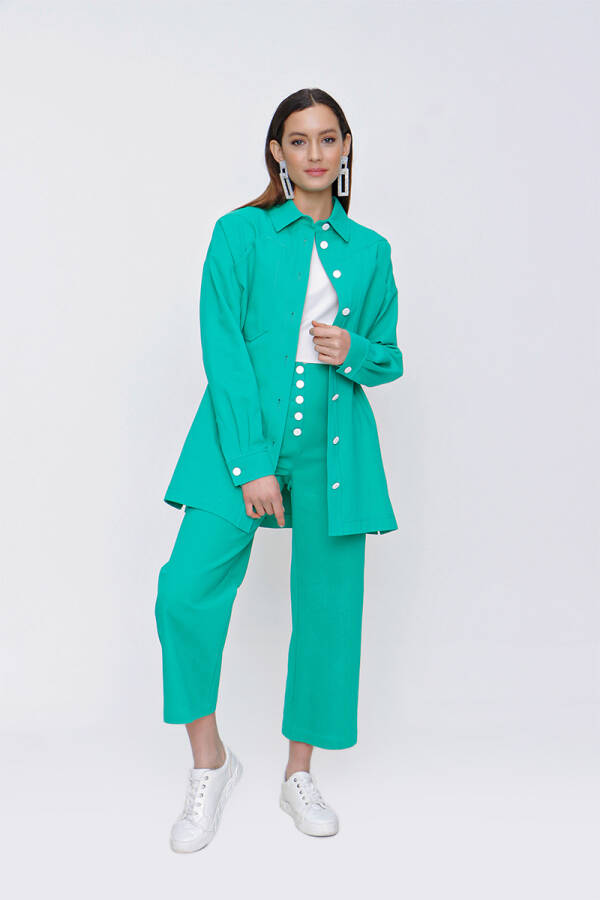 Yeşil Spor Ceket - 4