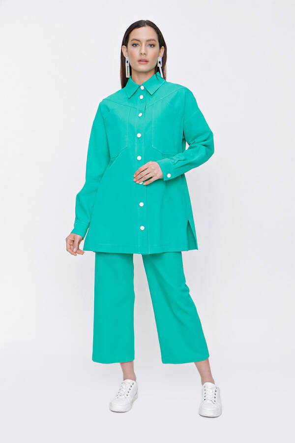 Yeşil Spor Ceket - 5