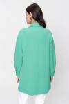 Yeşil Cep Detaylı Örme Ceket - 6