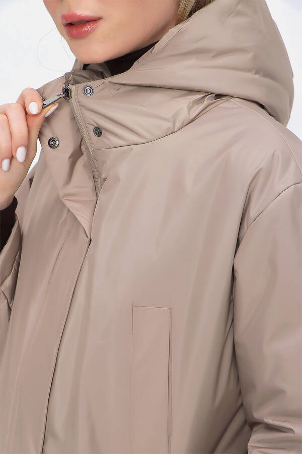 Camel Paraşüt Kumaş Kaban - 5