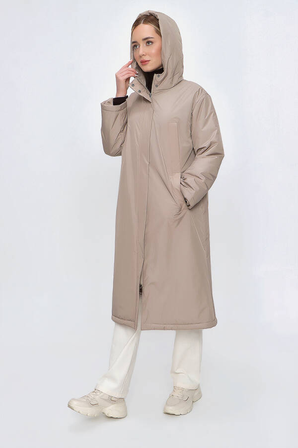 Camel Paraşüt Kumaş Kaban - 4