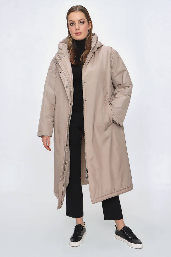 Camel Paraşüt Kumaş Kaban - 1