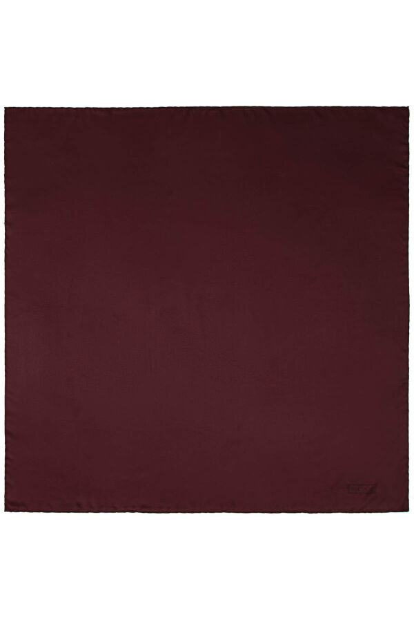 Bordo Sport Rayon Eşarp - 1