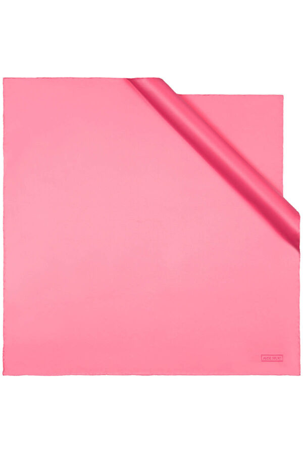 Pembe Sport Rayon Eşarp - 1