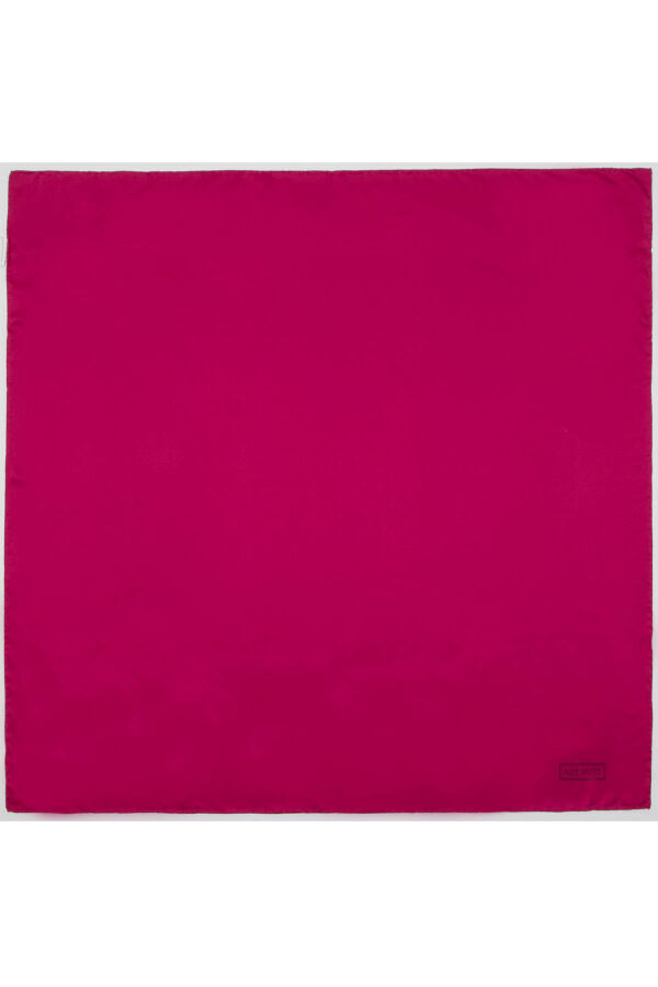 Koyu Pembe Sport Rayon Eşarp - 1