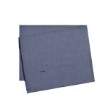 Mavi Düz İpek Koton Şal 