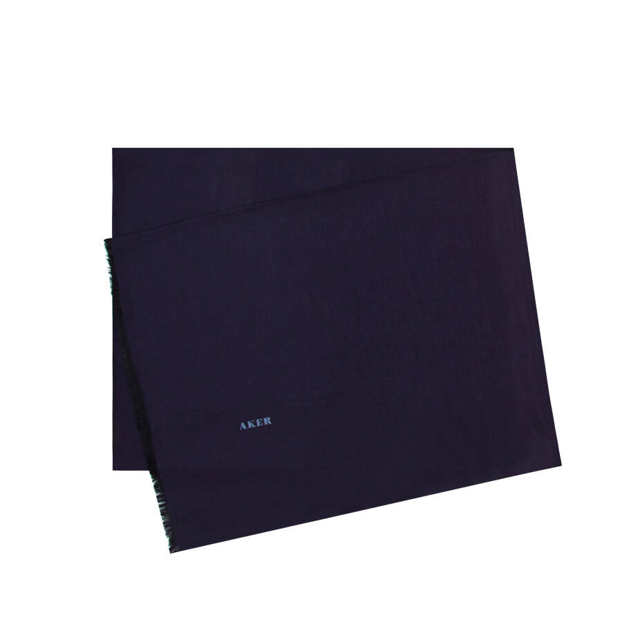 Lacivert 7070798 Düz İpek Koton Etol - 1