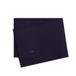 Lacivert Düz İpek Koton Şal 