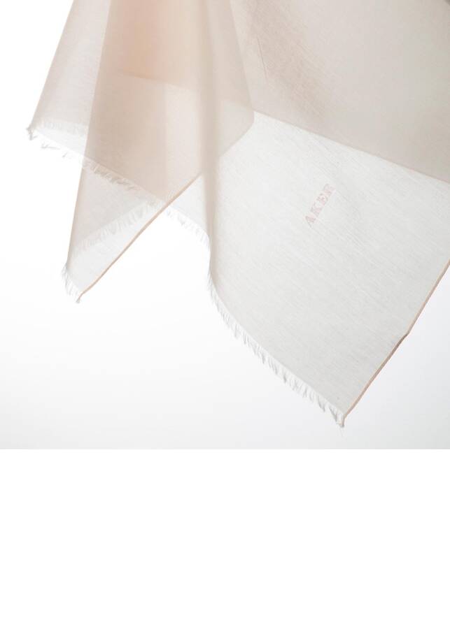 Bej 7070798 Düz İpek Koton Etol - 2