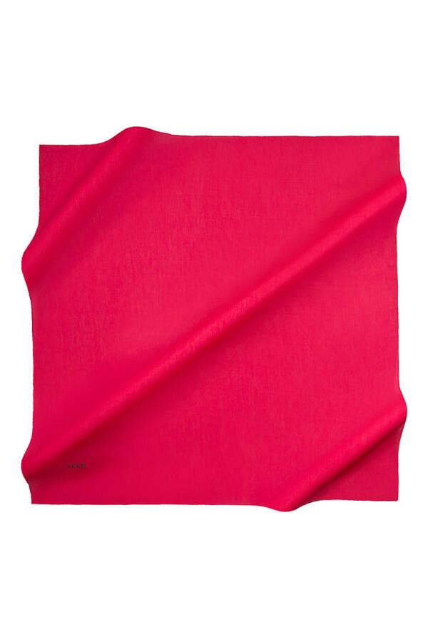 Düz Renk Aker Düz İpek Koton Eşarp - Aker