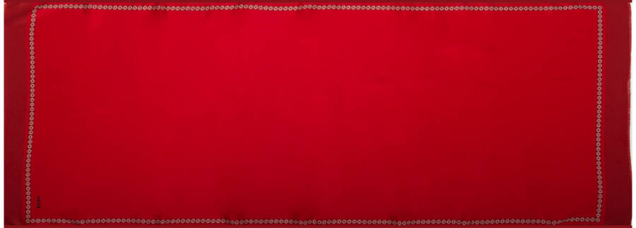 Renkli 70X180 Aker Taşlanmış İpek Etol Eşarp - Aker