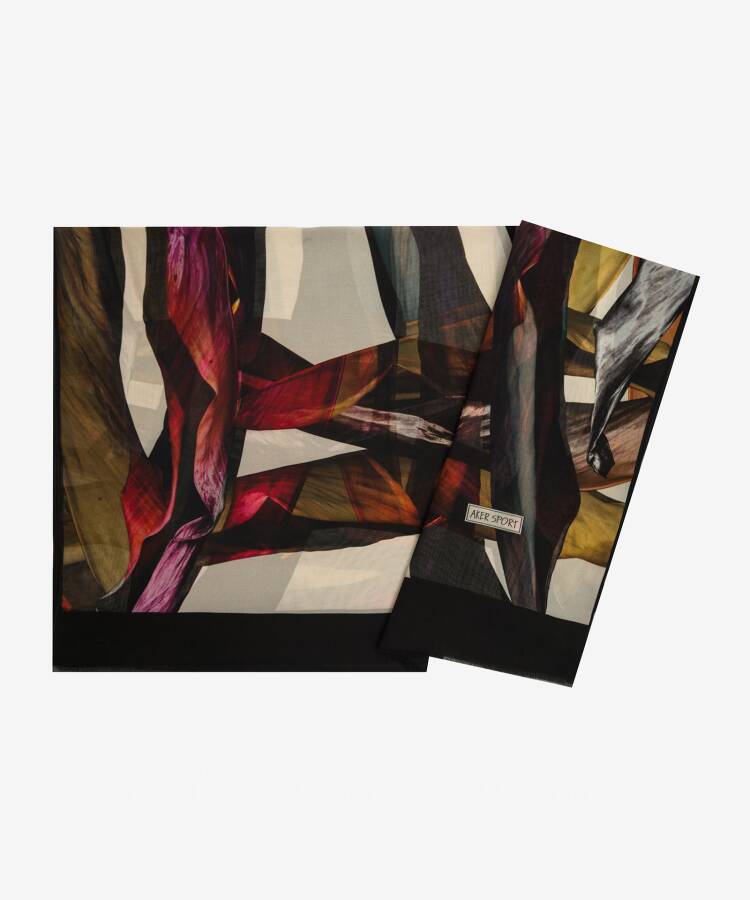 Renkli 70X180 Angel Şal - Aker Sport