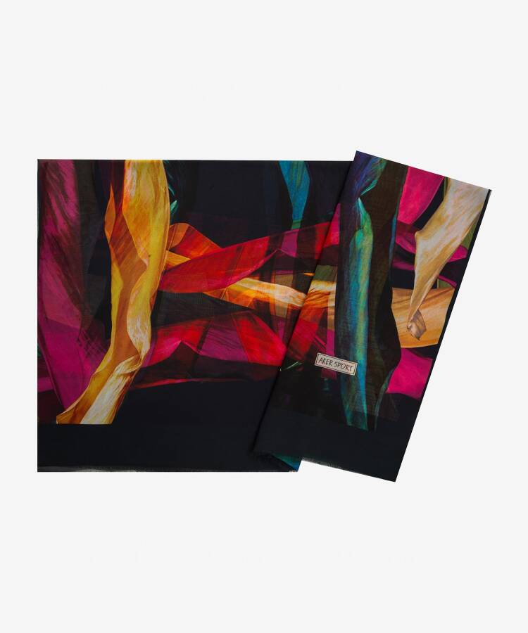 Lacivert 70X180 Angel Şal - 1