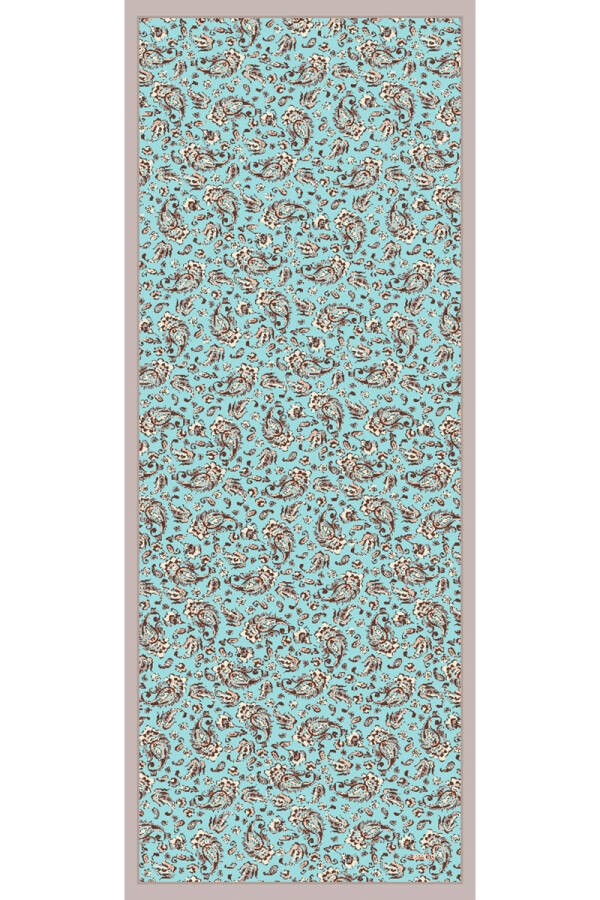 Yağ Yeşili 70X200 Modal Şal - 1