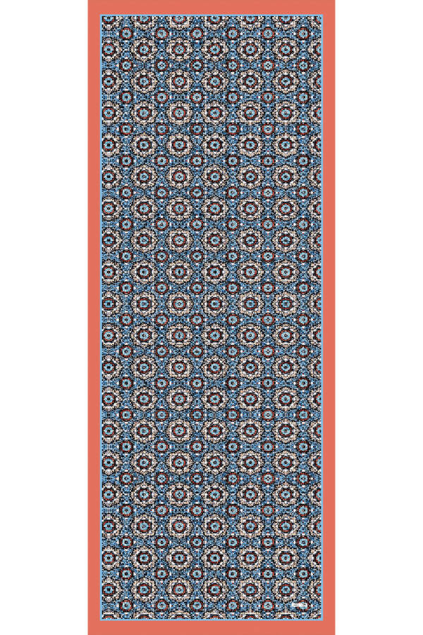 Turuncu 70X200 Modal Şal - 1