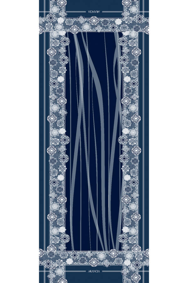 Lacivert 70X200 Arancia Modal Şal - ARANCIA