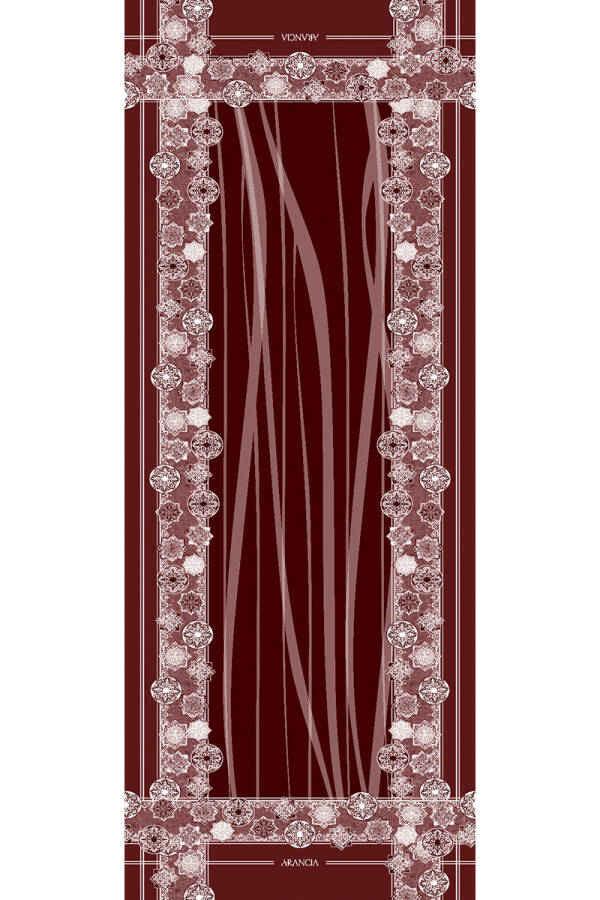 Bordo 70X200 Modal Şal - ARANCIA