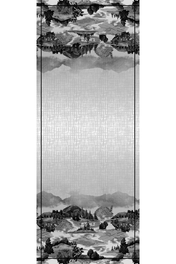 Gri 70X200 Arancia Modal Şal - ARANCIA