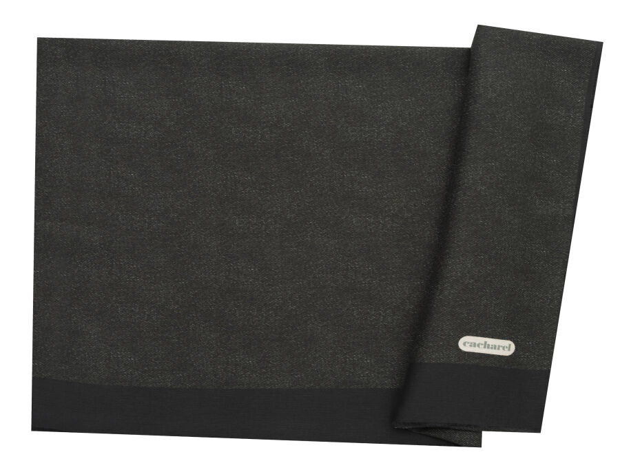 Renkli 70X200 İpek Keten Koton Şal - 1