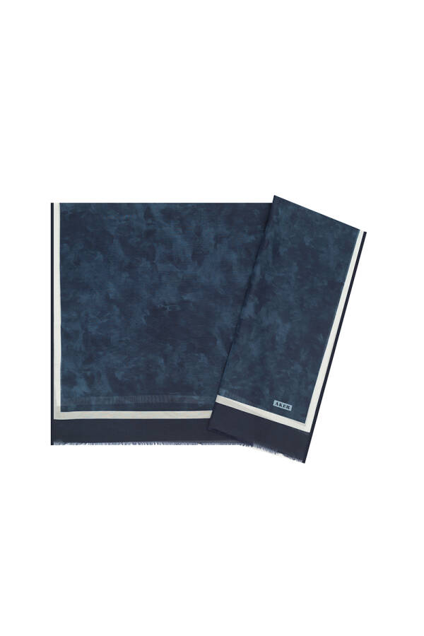 Renkli 70X200 İpek Koton Şal - Aker