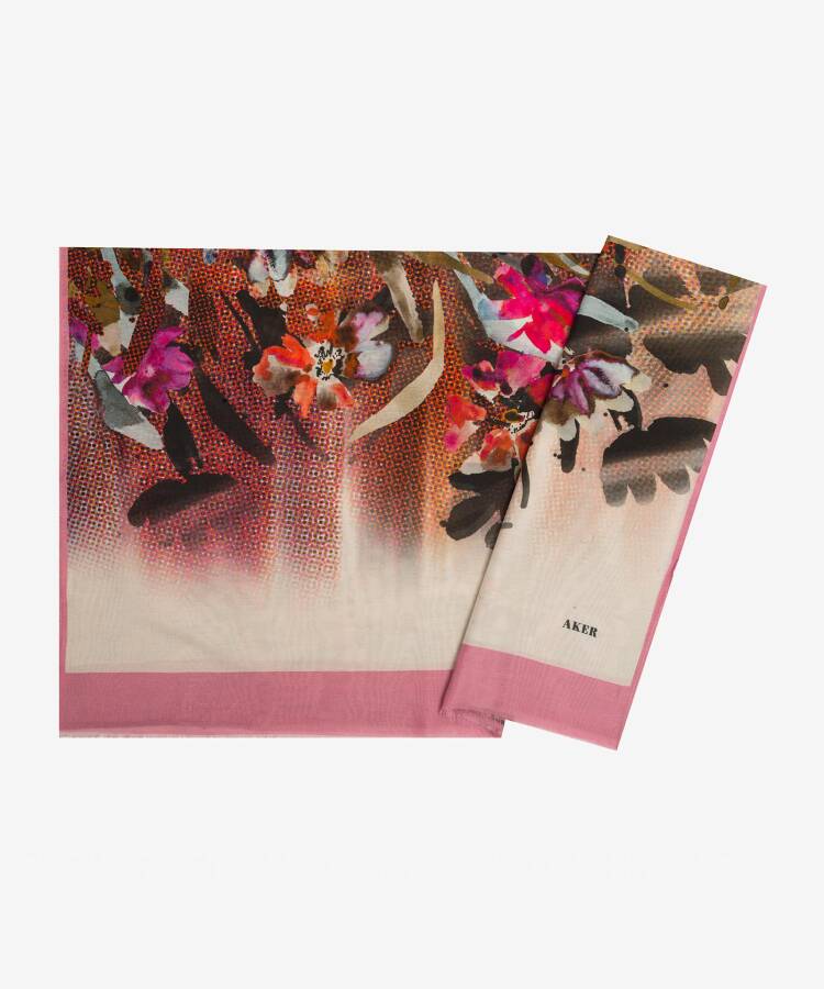 Pembe 75X200 Aker İpek Koton Etol - 1