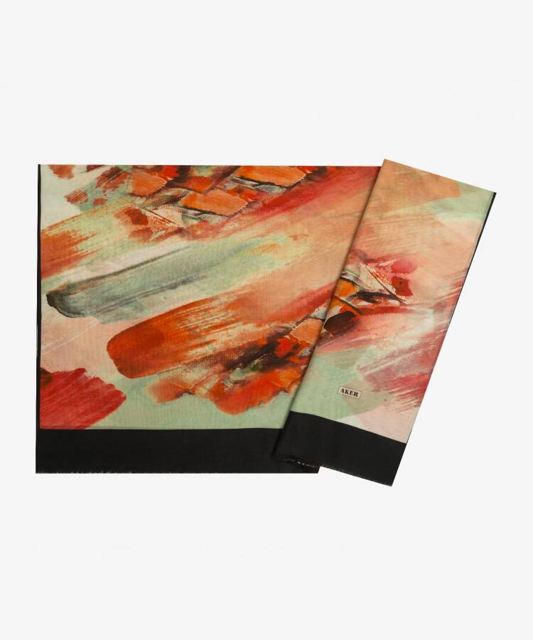 Renkli 75X200 Aker İpek Koton Etol - 1