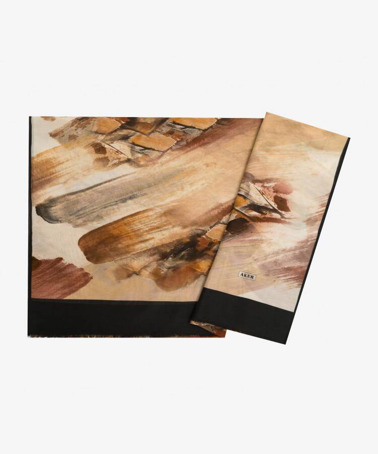 Renkli 75X200 Aker İpek Koton Etol - 1