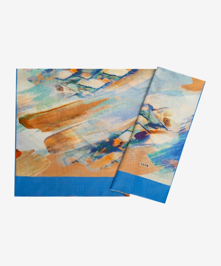 Renkli 75X200 Aker İpek Koton Etol - 1