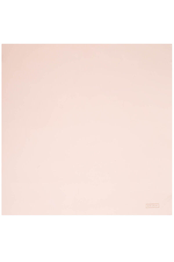 Açık Pembe 90X90 Sport Twill Eşarp - 1