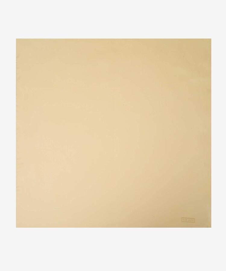 Sarı 90X90 Sport Twill Eşarp - 1