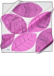 Renkli 90X90 6837701 İpek Krep Saten 