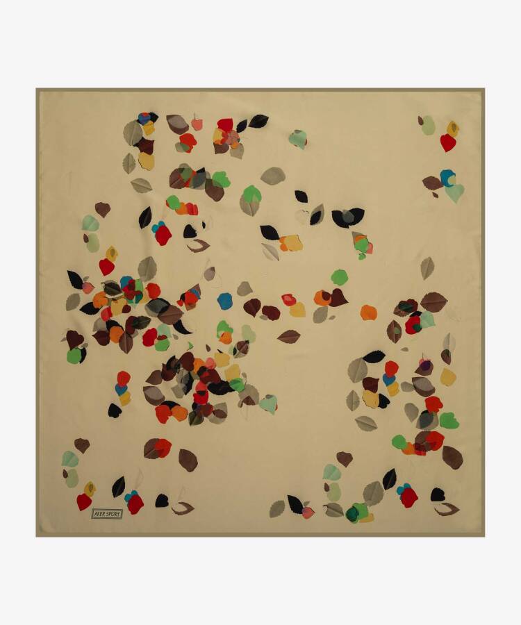 Çiçek Desenli 90X90 6933769 Aker Sport Rayon - 1
