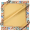 Renkli 90X90 6937701 İpek Krep Saten 