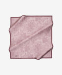Açık Pembe 90X90 İpek Krep Saten Eşarp 