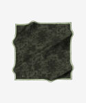 Koyu Yeşil 90X90 İpek Twill Eşarp - 1