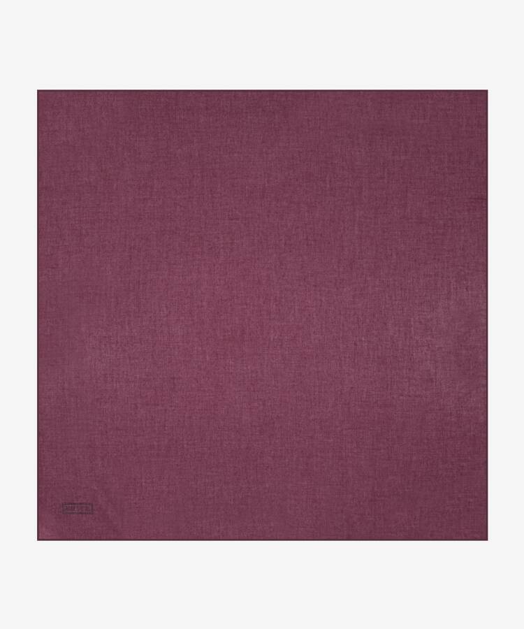 Düz Renk 90X90 Düz Wooltouch Eşarp - 1