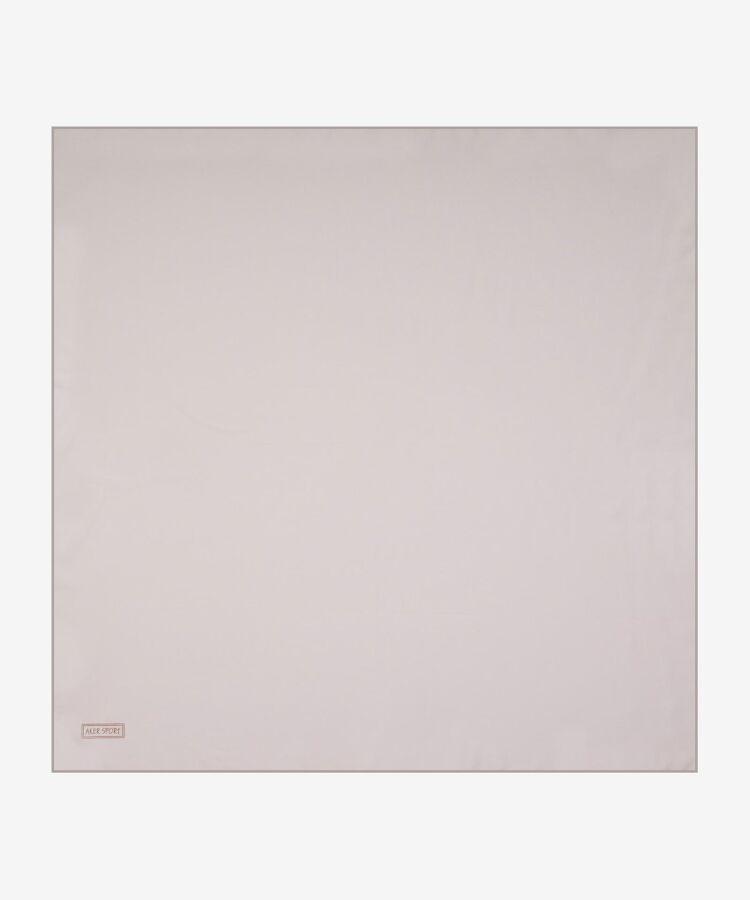 Bej 90X90 Düz Wooltouch Eşarp - 1