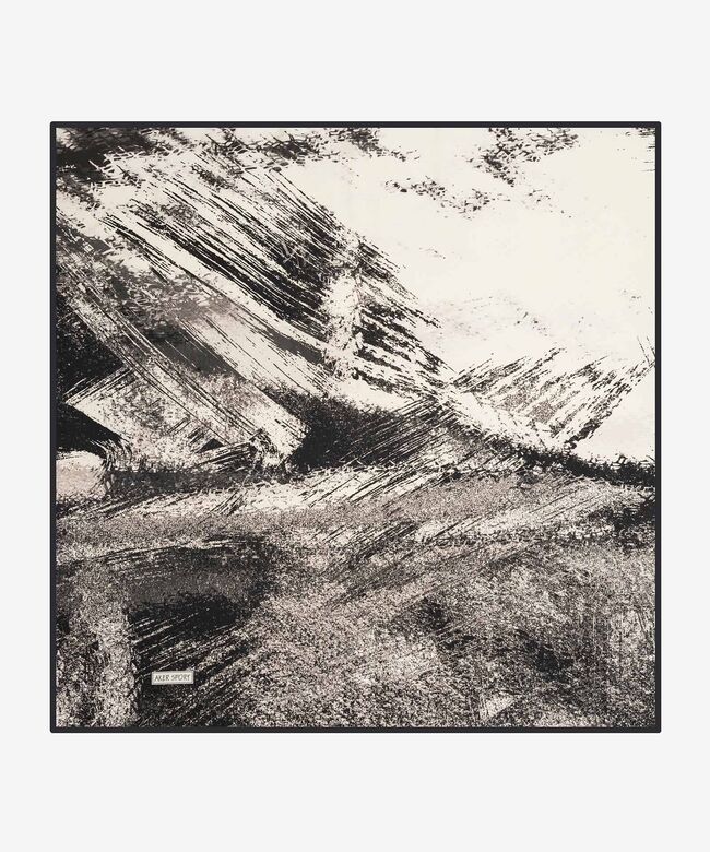 Aker Sport Tivil Gri Renkli Eşarp - 1