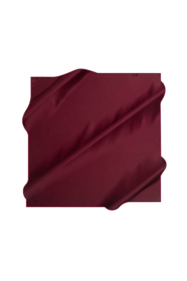 Düz Renk 90X90 Aker Düz Tivil Eşarp - 1