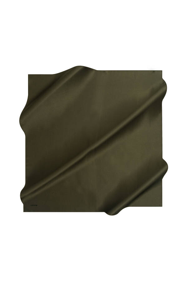 Düz Renk 90X90 Aker Düz Tivil Eşarp - 1