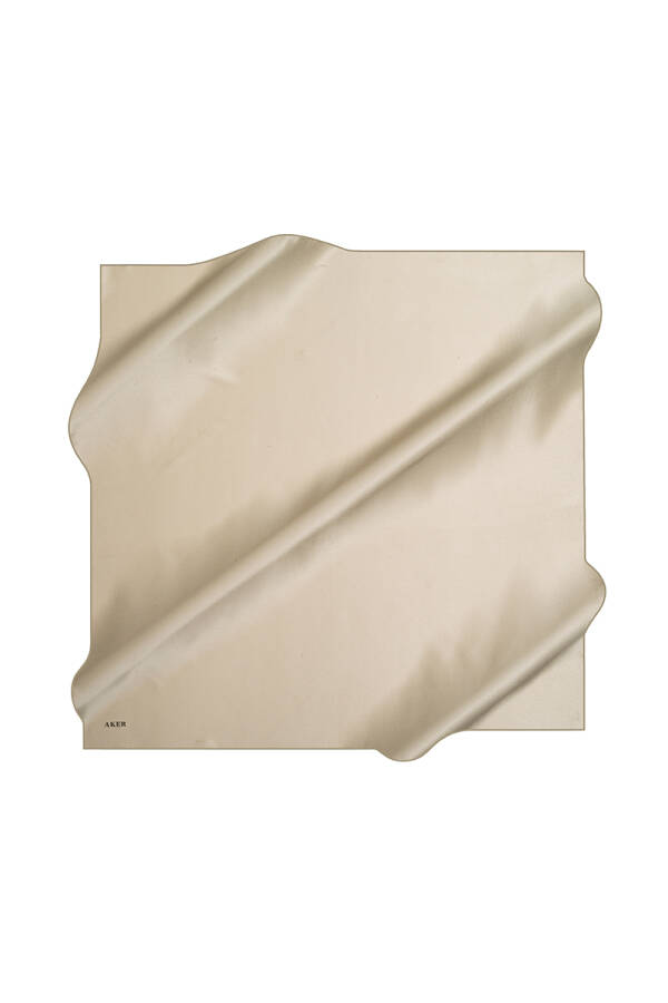 Düz Renk 90X90 Aker Düz Tivil Eşarp - 1