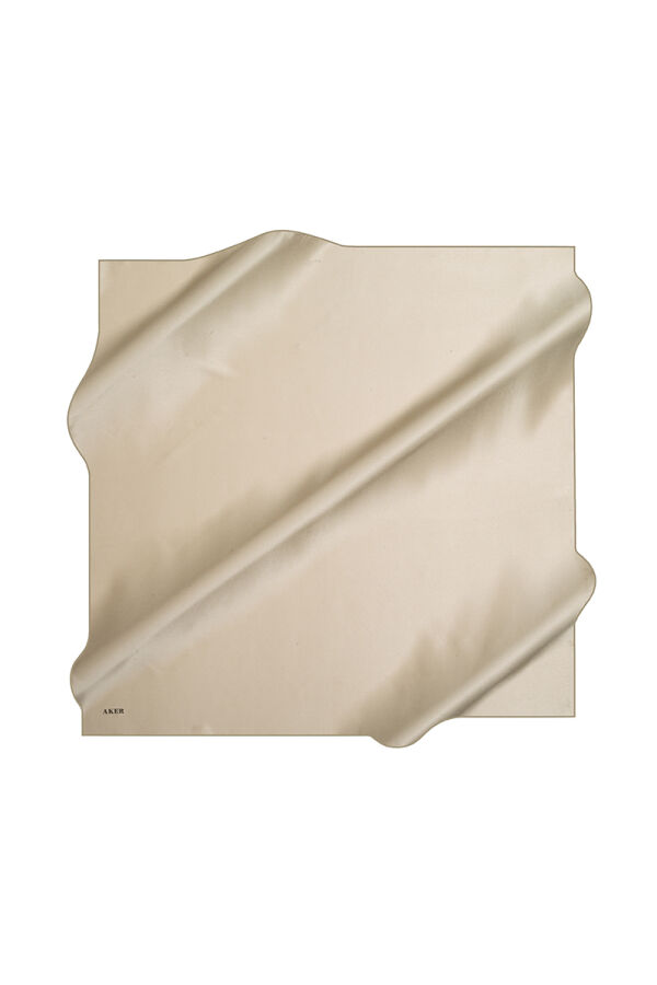 Fıstık Yeşili 90X90 Düz Twill Eşarp - 1