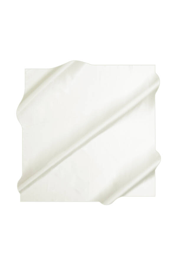 Düz Renk 90X90 Aker Düz Tivil Eşarp - 1