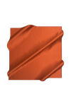 Turuncu 90X90 Düz Twill Eşarp 