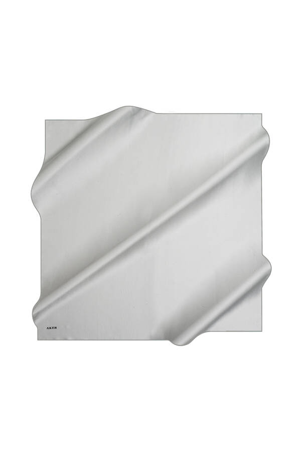 Düz Renk 90X90 Aker Düz Tivil Eşarp - 1
