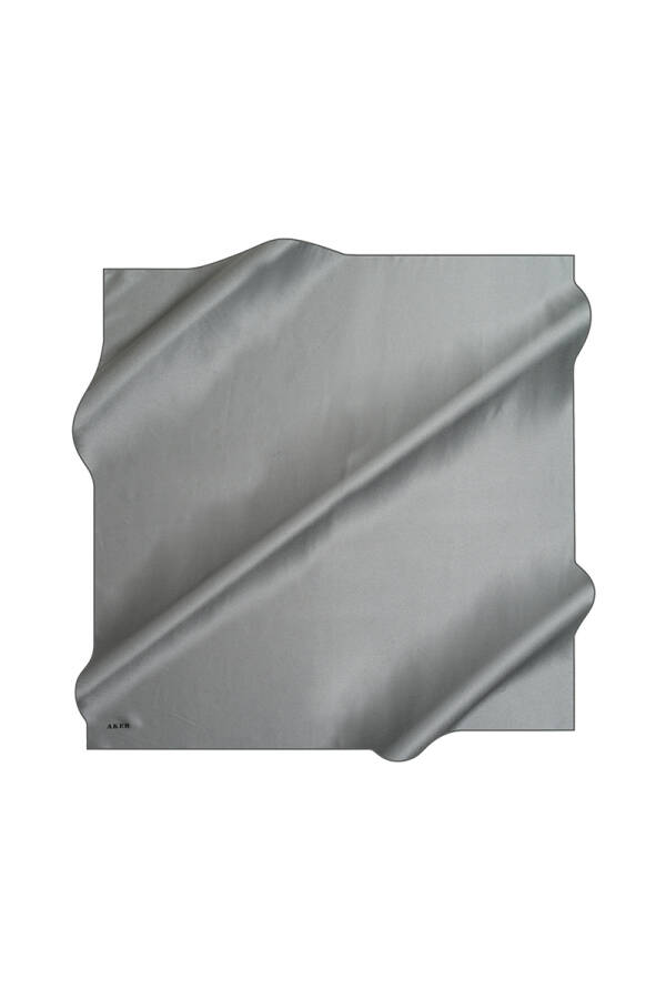 Düz Renk 90X90 Aker Düz Tivil Eşarp - 1