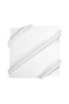 Beyaz 90X90 Düz Twill Eşarp 