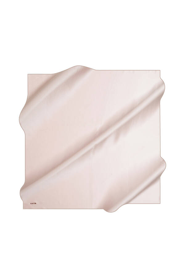 Düz Renk 90X90 Aker Düz Tivil Eşarp - 1